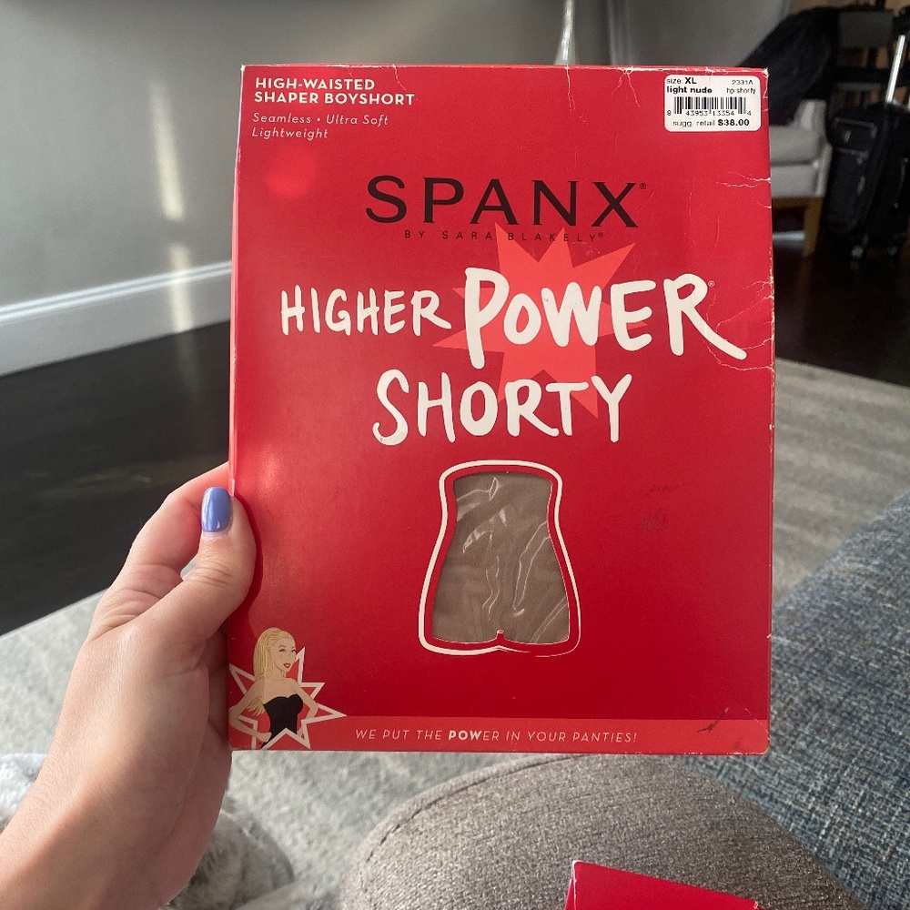Spanx Higher Power Shorty Size XL